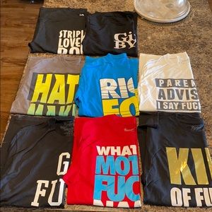 Men’s graphic t shirts.